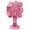 Tree bookcase Louane Summer pink
