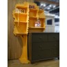 Tree bookcase Sam Yellow - Mathy by bols