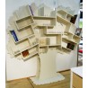 Tree bookcase Tess Beige