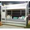 Inseparable bunk bed Dominique white - mathy by bols