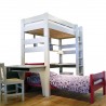 High sleeper bed white 209 Dominique