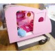 Light pink caravan bed - Mathy by bols