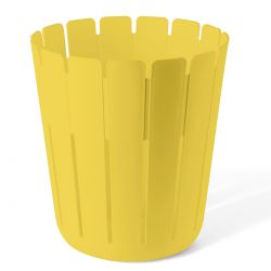 Yellow wastebasket SL17