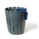 Anthracite grey recycling basket 