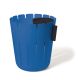 Blue trash bin for office