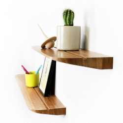 wooden Wall shelf made in France