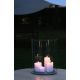 Large outdoor candle holder
