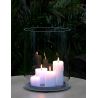 High quality glass candle holder