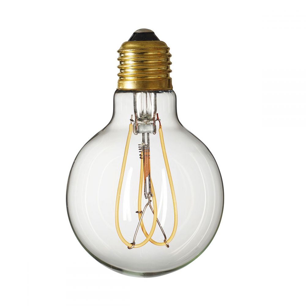 Ampoule LED décorative bouteille texturée