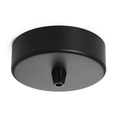 Black ceiling cup 1 hole