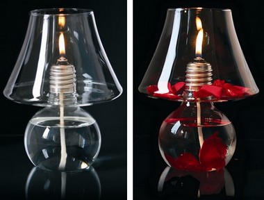 Lampe a huile design